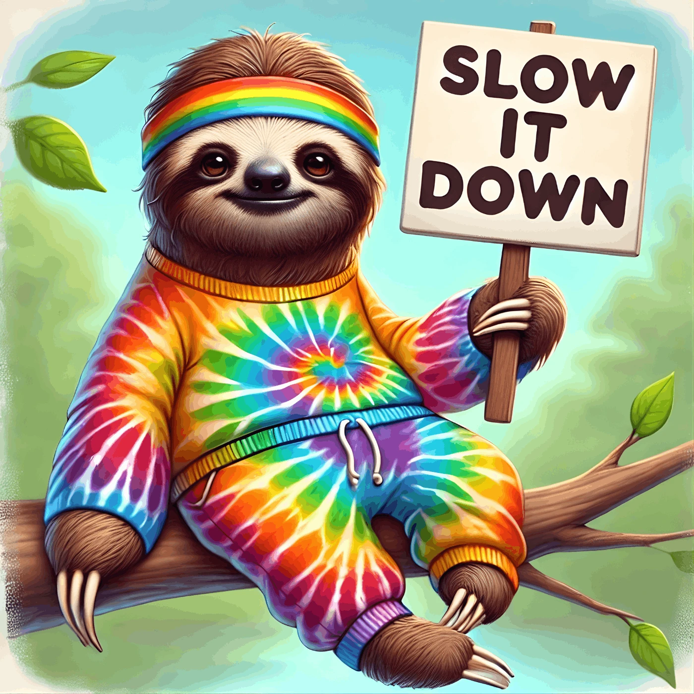 Slow Human Sloth Slow It Down Sloths — Comfort, Intentionally
